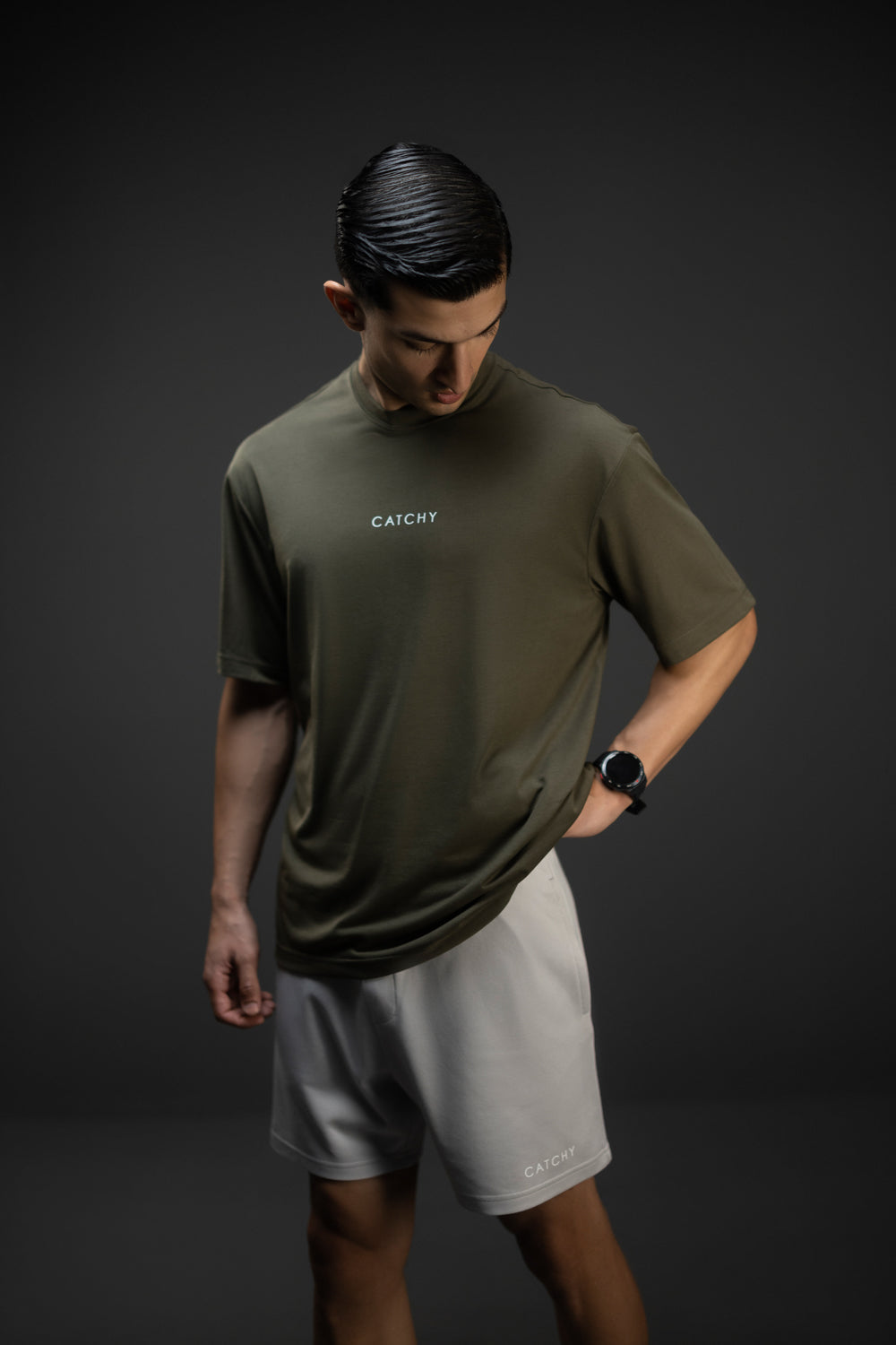 ARMY GREEN OVERSIZED T-SHIRT