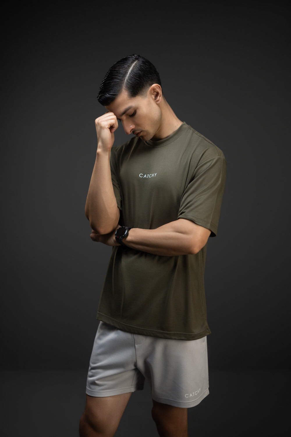 ARMY GREEN OVERSIZED T-SHIRT