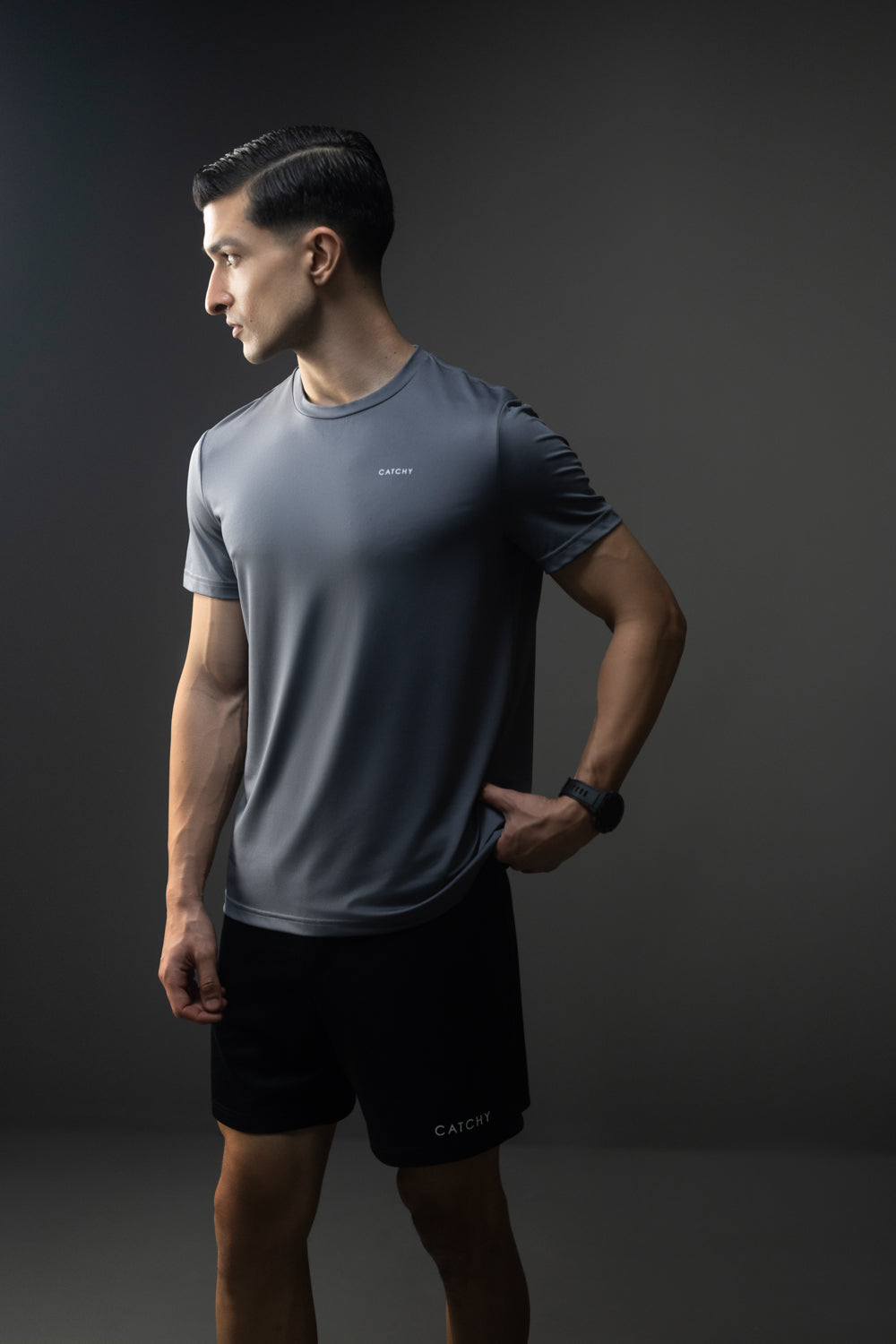 COLD GREY T-SHIRT DRY FIT