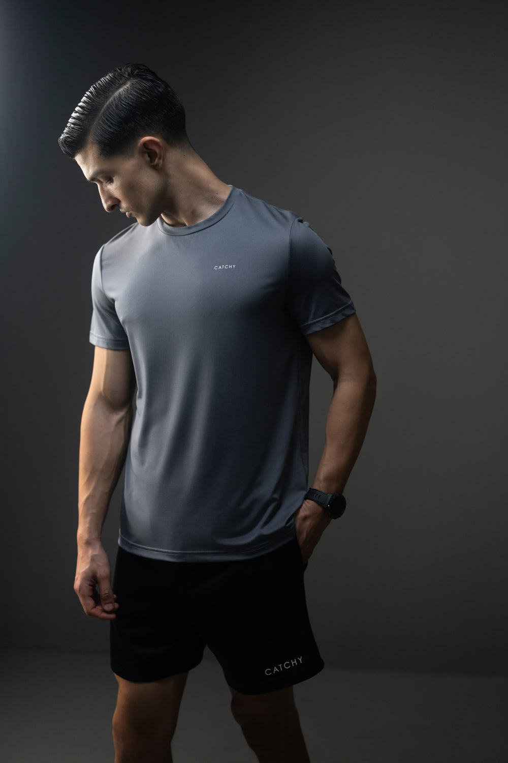 COLD GREY T-SHIRT DRY FIT